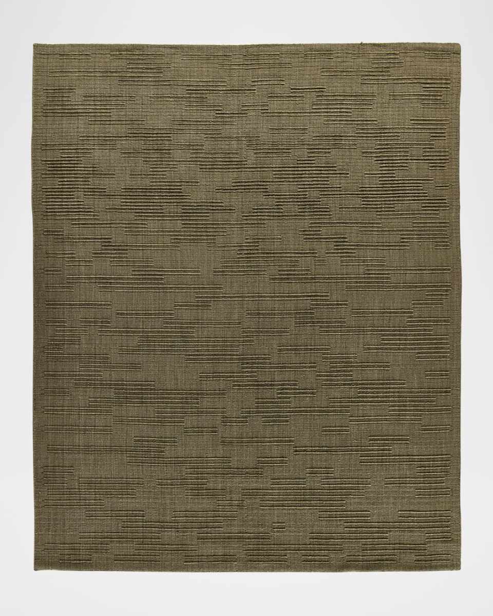 Geist Olive Hand-Loomed Rug, 9' x 12'